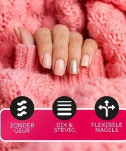 Beste deal ? Miss Jules - 6-Delige Gellak Starterspakket - Nagellak - Kleur Rood, Wit, Creme & Glitter - Glanzend & Dekkend Resultaat ? -Tom Ford Shop 550x550 617