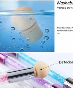 Begroting ? GUAP?? GUAP - Nail Art Blooming Spons & Stempel Penseel Voor Het Maken Van Babyboom En Holografisch Effecten Op Je Nagels - Kleur Roze ? -Tom Ford Shop 550x552 12