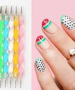 Aanbiedingen ? Set Van 5 Druppelpennen - Sparkolia - Dotting Tools Voor Nail Art - Gellak Of Nagellak ? 7 Aanbiedingen ? Set Van 5 Druppelpennen - Sparkolia - Dotting Tools Voor Nail Art - Gellak Of Nagellak ? -Tom Ford Shop 550x554 11