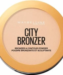 Goedkoop ? Maybelline City Bronzer Bronzer & Countour Powder - 100 Light Cool - Bronzing En Contouring Poeder - 51,4 Gr. ?