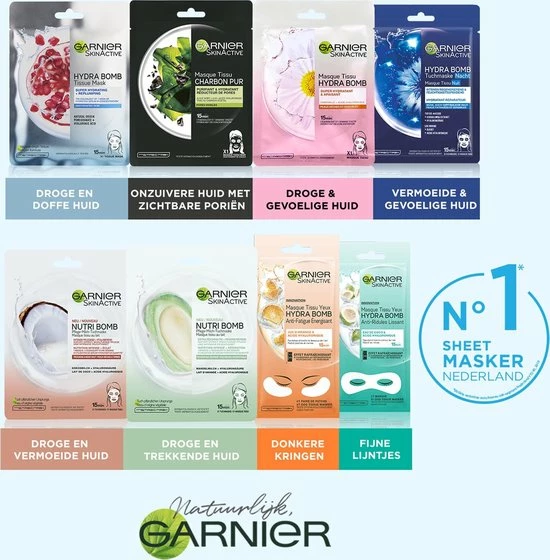 Top 10 ? Garnier SkinActive Pure Charcoal Black Sheet Mask - Zuiverend En Verfijnend Gezichtsmasker ? 10 Top 10 ? Garnier SkinActive Pure Charcoal Black Sheet Mask - Zuiverend En Verfijnend Gezichtsmasker ? - Afbeelding 10
