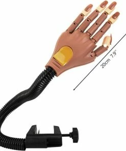 Hete verkoop ? Nailart Deluxe Nail Trainer Oefenhand - Gelnagels / Acrylnagels Nagelbedjes - Met 100 Nageltips ? -Tom Ford Shop 550x562 1