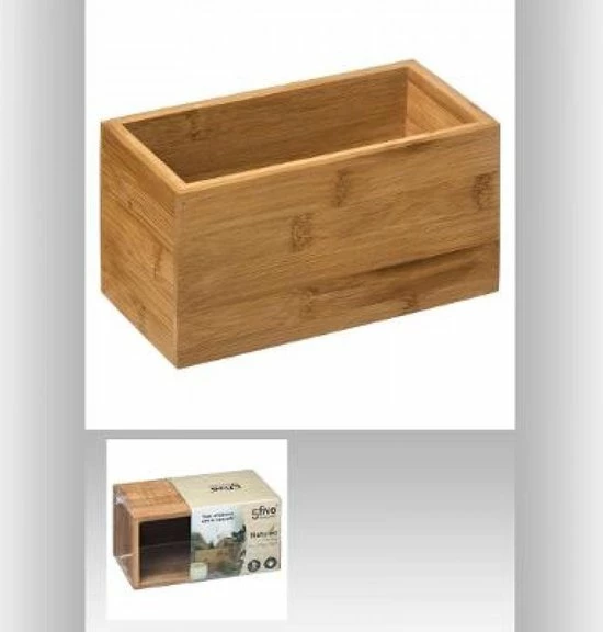 Goedkoop ? 5Five Opbergdoos Makeup Organizer Bureau Organizer Opberger, Orgonizer Bamboe Hout- Cosmetica Houder Organizer ? 2 Goedkoop ? 5Five Opbergdoos Makeup Organizer Bureau Organizer Opberger, Orgonizer Bamboe Hout- Cosmetica Houder Organizer ? - Afbeelding 2