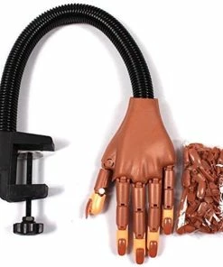 Hete verkoop ? Nailart Deluxe Nail Trainer Oefenhand - Gelnagels / Acrylnagels Nagelbedjes - Met 100 Nageltips ? -Tom Ford Shop 550x589
