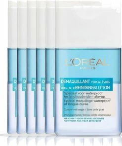 Beste Verkoop ? L?Or?al Paris L Or Al Paris Skin Expert Oog- & Lipmake-up Remover Waterproof - 6 X 125 Ml - Voordeelverpakking ⌛