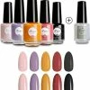 Coupon ? Merkloos Lacomchir Sneldrogend Nagellak Set 6 X 8 Ml Ademend Niet- Giftig 5 Kleuren Mat & 2-in-1 Glanzend Base En Top ? Coat Vegan Eco-Vriendelijke Organische Nagellak Nail Polish Voor Vrouwen Kinderen Tieners ? -Tom Ford Shop 550x594