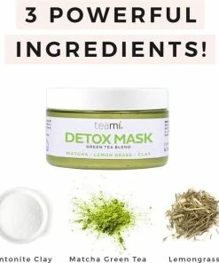 Gloednieuw ? Teami Blends Matcha Green Tea Detox Mask - Matcha Groene Thee Detox Masker ⭐ -Tom Ford Shop 550x597 8