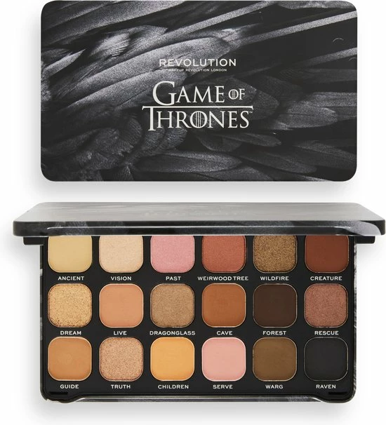 Beste Verkoop ? Makeup Revolution X Game Of Thrones 3 Eyed Raven Forever Flawless Shadow Palette - Oogschaduw Palette ? 1 Beste Verkoop ? Makeup Revolution X Game Of Thrones 3 Eyed Raven Forever Flawless Shadow Palette - Oogschaduw Palette ?