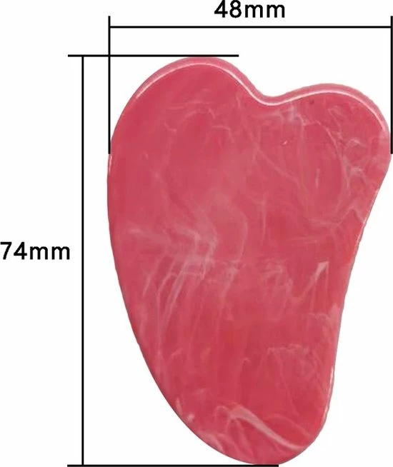 Goedkoop ? SKINGOOD Kunsthars/plastic Gua Sha (Guasha) - Massage Tool - Bindweefsel Stimulatie ? 3 Goedkoop ? SKINGOOD Kunsthars/plastic Gua Sha (Guasha) - Massage Tool - Bindweefsel Stimulatie ? - Afbeelding 3