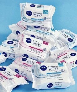 Goedkoop ✔️ NIVEA Reinigingsdoekjes 0% Alcohol - Voor Gezicht Ogen & Lippen - Maxi Pack 40 Doekjes X 3 ? -Tom Ford Shop 550x687 4