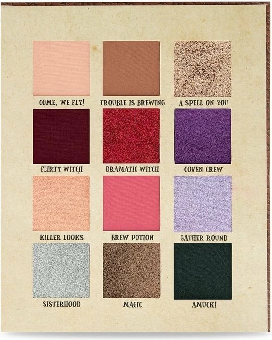 Beste Pirce ? Mad Beauty X Disney - Hocus Pocus Eyeshadow Palette - Oogschaduw Palette ? 4 Beste Pirce ? Mad Beauty X Disney - Hocus Pocus Eyeshadow Palette - Oogschaduw Palette ? - Afbeelding 4