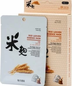 Kopen ⌛ Mitomo Rice Leaven Gezichtsmasker - Gezichtsmasker Verzorging - Face Mask Beauty - Face Mask Japans - Gezichtsverzorging Dames - Japanse Gezichtsmaskers - Rituals Skincare Sheet Mask - 1 Stuk ?