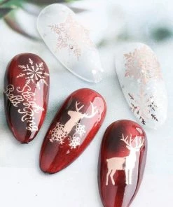 Flash-uitverkoop ? Merkloos Nagelstickers | Nail Art Stickers | Kerst | Nagels | Nagelstickers Velletjes | Stickers Nagelstudio | Nagelstickers Kerst | Kerst Decoratie | 9 Vellen | Roze Goud ? 9 Flash-uitverkoop ? Merkloos Nagelstickers | Nail Art Stickers | Kerst | Nagels | Nagelstickers Velletjes | Stickers Nagelstudio | Nagelstickers Kerst | Kerst Decoratie | 9 Vellen | Roze Goud ? -Tom Ford Shop 550x703 1