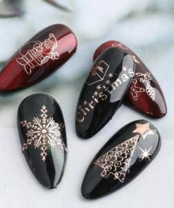 Flash-uitverkoop ? Merkloos Nagelstickers | Nail Art Stickers | Kerst | Nagels | Nagelstickers Velletjes | Stickers Nagelstudio | Nagelstickers Kerst | Kerst Decoratie | 9 Vellen | Roze Goud ? 8 Flash-uitverkoop ? Merkloos Nagelstickers | Nail Art Stickers | Kerst | Nagels | Nagelstickers Velletjes | Stickers Nagelstudio | Nagelstickers Kerst | Kerst Decoratie | 9 Vellen | Roze Goud ? -Tom Ford Shop 550x704 1