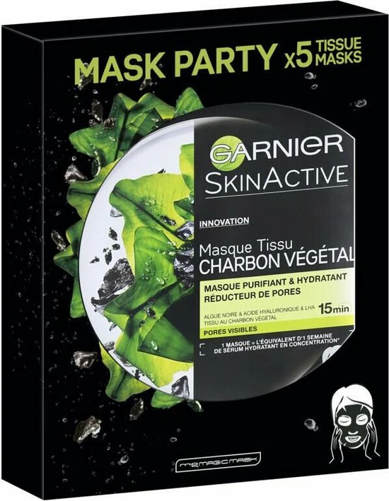 Top 10 ? Garnier SkinActive Pure Charcoal Black Sheet Mask - Zuiverend En Verfijnend Gezichtsmasker ? 15 Top 10 ? Garnier SkinActive Pure Charcoal Black Sheet Mask - Zuiverend En Verfijnend Gezichtsmasker ? - Afbeelding 15