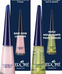 Top 10 ? Herome Combi-Pack Voedende Nagelolie & Ridge Filling Base ? Coat (Nourishing Nail Oil & Ridge Filling Base ? Coat) - Herstelt Nagels, Maakt De Nagels Veerkrachtig & Vult Oneffenheden Op. Maakt De Nagel Egaal En Glad - 2*10ml. ?