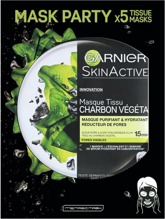 Top 10 ? Garnier SkinActive Pure Charcoal Black Sheet Mask - Zuiverend En Verfijnend Gezichtsmasker ? 14 Top 10 ? Garnier SkinActive Pure Charcoal Black Sheet Mask - Zuiverend En Verfijnend Gezichtsmasker ? - Afbeelding 14