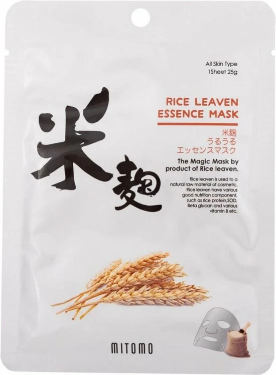 Kopen ⌛ Mitomo Rice Leaven Gezichtsmasker - Gezichtsmasker Verzorging - Face Mask Beauty - Face Mask Japans - Gezichtsverzorging Dames - Japanse Gezichtsmaskers - Rituals Skincare Sheet Mask - 1 Stuk ? 3 Kopen ⌛ Mitomo Rice Leaven Gezichtsmasker - Gezichtsmasker Verzorging - Face Mask Beauty - Face Mask Japans - Gezichtsverzorging Dames - Japanse Gezichtsmaskers - Rituals Skincare Sheet Mask - 1 Stuk ? - Afbeelding 3
