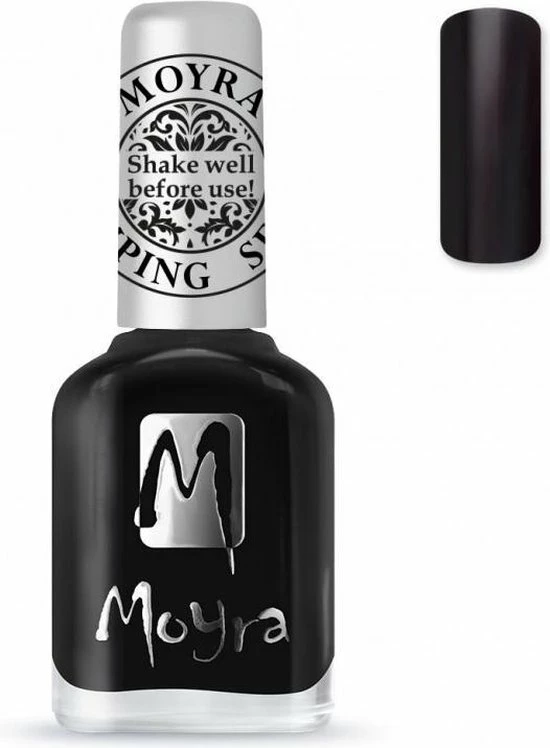 Aanbiedingen ? Moyra Stamping Nail Polish SP 06 Black ? 1 Aanbiedingen ? Moyra Stamping Nail Polish SP 06 Black ?