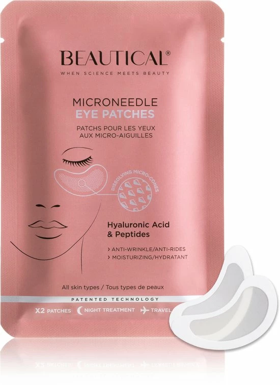 Hete verkoop ? BEAUTICAL Micronaadel Oog Patches - 80% Hyaluronzuur & Peptides - Microneedling Oogpatches, Oogmasker, Eye Patch, Eye Mask - Anti Rimpel, Anti Aging, Tegen Wallen - 1 Paar ? 1 Hete verkoop ? BEAUTICAL Micronaadel Oog Patches - 80% Hyaluronzuur & Peptides - Microneedling Oogpatches, Oogmasker, Eye Patch, Eye Mask - Anti Rimpel, Anti Aging, Tegen Wallen - 1 Paar ?