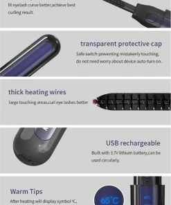 Hete verkoop ? Merkloos Elektrische Wimperkruller Met LED Display-verwarmd-oplaadbaar-professionele Elektrische Wimperkruller-zwart ? -Tom Ford Shop 550x767