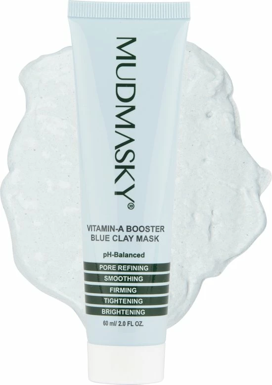Goedkoop ❤️ MUDMASKY - Skin Smoothing Anti-Aging Blue Clay Mask - Vitamin-A Booster Gezichtsmasker - Blauwe Kleimasker - Huid Gladmakend ? 5 Goedkoop ❤️ MUDMASKY - Skin Smoothing Anti-Aging Blue Clay Mask - Vitamin-A Booster Gezichtsmasker - Blauwe Kleimasker - Huid Gladmakend ? - Afbeelding 5