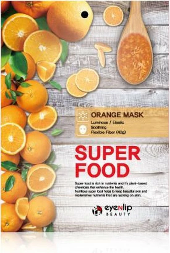 Gloednieuw ? Eyenlip Superfood Sheet Masker Pakket Van 7 Verschillende Koreaanse Gezichtsmaskers ? 5 Gloednieuw ? Eyenlip Superfood Sheet Masker Pakket Van 7 Verschillende Koreaanse Gezichtsmaskers ? - Afbeelding 5