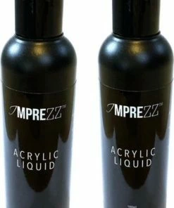 Begroting ? Acryl Vloeistof - 2 X 100 Ml - Imprezz - Monomer - Liquid - Deze Vloeistof Heb Je Nodig In Combinatie Met Acrylpoeder ⭐